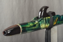 Boxelder Burl Native American Flute, Minor, High C-5, #L21C